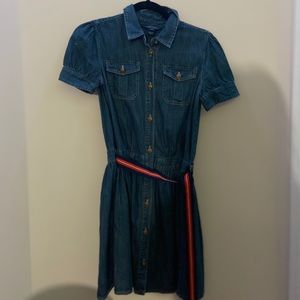 🔹Polo Ralph Lauren Girls jean dress!! (w/ belt)🔹